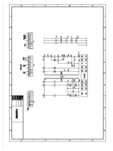 排污泵控制箱接線圖